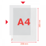 Esselte kansiotasku A4 115 my Heavy Duty (100) | Rauman Konttoripalvelu Oy