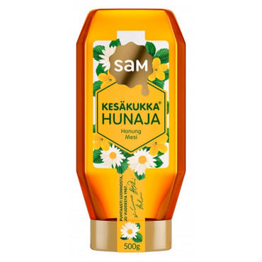 SAM Kesäkukka juokseva hunaja 500 g | Rauman Konttoripalvelu Oy