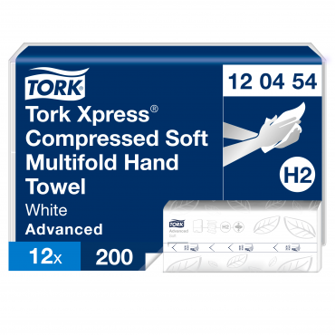 Tork Xpress® Compressed Soft Multifold käsipyyhe H2 | Rauman Konttoripalvelu Oy