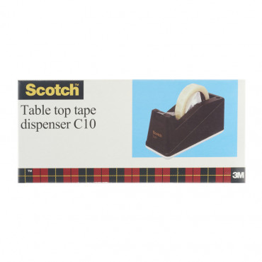 Scotch C-10 katkaisulaite 66 m:n teipeille musta | Rauman Konttoripalvelu Oy