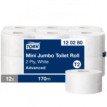 Tork Mini Jumbo wc-paperi T2 (12) | Rauman Konttoripalvelu Oy