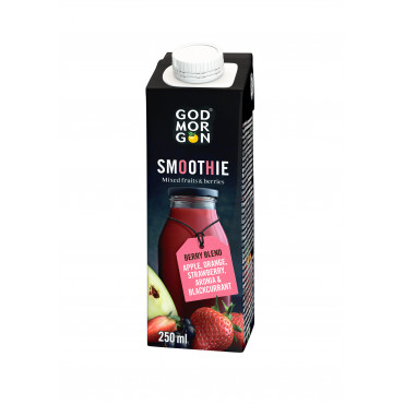 God Morgon Berry Blend Smoothie 250 ml | Rauman Konttoripalvelu Oy