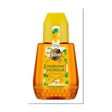 SAM Kesäkukka juokseva hunaja 250 g | Rauman Konttoripalvelu Oy